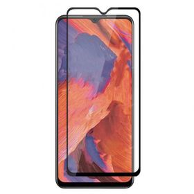 Oppo A73 5D Siyah Ekran Koruyucu Tam Kapatan Kenarları Kırılmaya Dayanıklı Cam