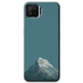 Oppo A73 Alone Mountain Baskılı Uyumlu Silikon Kılıf