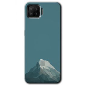 Oppo A73 Alone Mountain Baskılı Uyumlu Silikon Kılıf