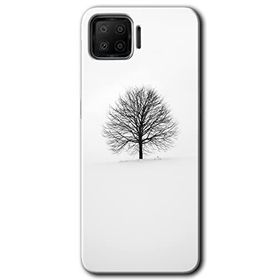 Oppo A73 Alone Tree Baskılı Uyumlu Silikon Kılıf