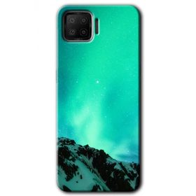 Oppo A73 Aurora Baskılı Uyumlu Silikon Kılıf