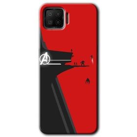 Oppo A73 Avengers Tower Baskılı Uyumlu Silikon Kılıf