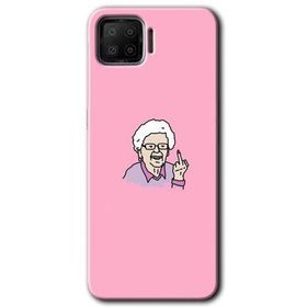 Oppo A73 Bad Grandmother Baskılı Uyumlu Silikon Kılıf