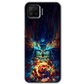 Oppo A73 Ballı Baykuş Baskılı Uyumlu Silikon Kılıf
