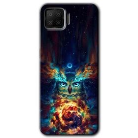 Oppo A73 Ballı Baykuş Baskılı Uyumlu Silikon Kılıf
