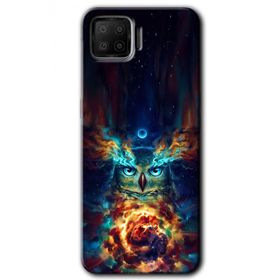 Oppo A73 Ballı Baykuş Baskılı Uyumlu Silikon Kılıf