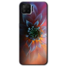 Oppo A73 Çiçek Motif Baskılı Uyumlu Silikon Kılıf