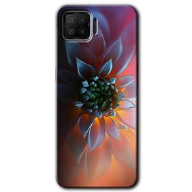 Oppo A73 Çiçek Motif Baskılı Uyumlu Silikon Kılıf