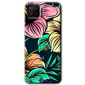 Oppo A73 Çizim Çiçekler Baskılı Uyumlu Silikon Kılıf