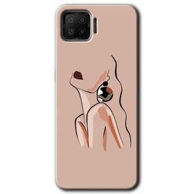 Oppo A73 Çizim Silüet Baskılı Uyumlu Silikon Kılıf