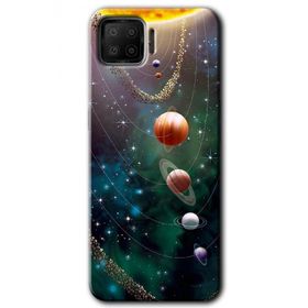 Oppo A73 Cosmos Baskılı Uyumlu Silikon Kılıf