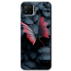 Oppo A73 Dark Butterfly Baskılı Uyumlu Silikon Kılıf