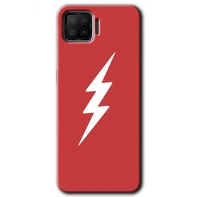 Oppo A73 Flash Logo Baskılı Uyumlu Silikon Kılıf