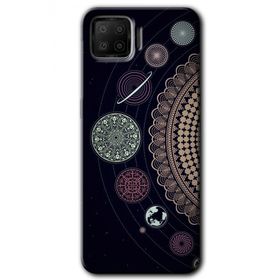 Oppo A73 Gezegen Döngüsü Baskılı Uyumlu Silikon Kılıf