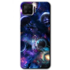 Oppo A73 Gezegen Karışımı Baskılı Uyumlu Silikon Kılıf