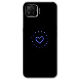 Oppo A73 Heart Strokes Baskılı Uyumlu Silikon Kılıf