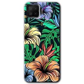 Oppo A73 Hibiscus Flowers Baskılı Uyumlu Silikon Kılıf