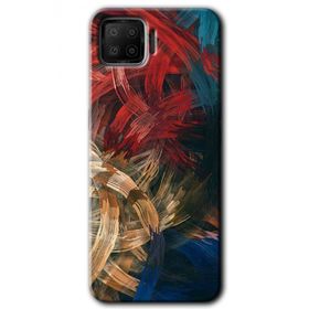 Oppo A73 Karma Boyalar Baskılı Uyumlu Silikon Kılıf