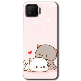 Oppo A73 Kedi Aşkı Baskılı Uyumlu Silikon Kılıf