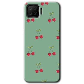 Oppo A73 Kiraz Berry Baskılı Uyumlu Silikon Kılıf