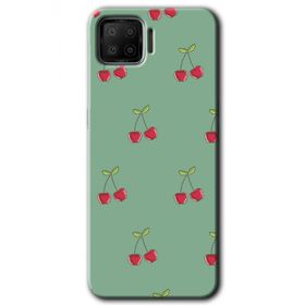 Oppo A73 Kiraz Berry Baskılı Uyumlu Silikon Kılıf