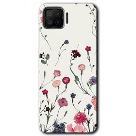 Oppo A73 Mat Çiçek Baskılı Uyumlu Silikon Kılıf