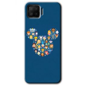 Oppo A73 Mickey Baskılı Uyumlu Silikon Kılıf