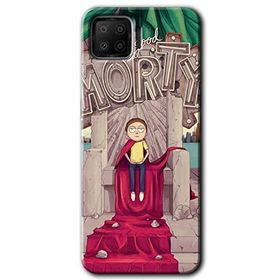 Oppo A73 Morty Baskılı Uyumlu Silikon Kılıf
