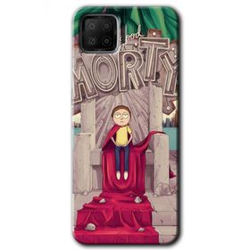 Oppo A73 Morty Baskılı Uyumlu Silikon Kılıf