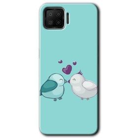 Oppo A73 Mutlu Kuşlar Baskılı Uyumlu Silikon Kılıf