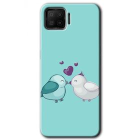Oppo A73 Mutlu Kuşlar Baskılı Uyumlu Silikon Kılıf