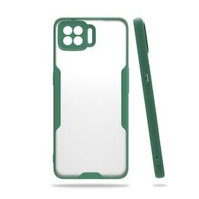 Oppo A73 Platin Silikon Yeşil Kılıf