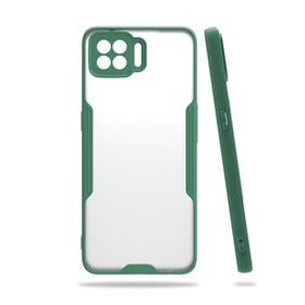 Oppo A73 Platin Silikon Yeşil Kılıf