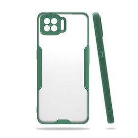 Oppo A73 Platin Silikon Yeşil Kılıf