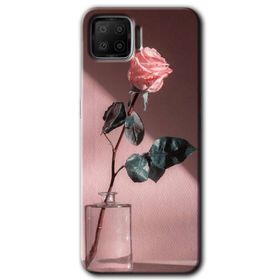 Oppo A73 Retro Gül Baskılı Uyumlu Silikon Kılıf