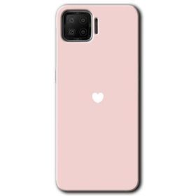 Oppo A73 Sade Kalp Baskılı Uyumlu Silikon Kılıf