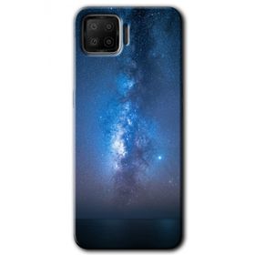 Oppo A73 Samanyolu Baskılı Uyumlu Silikon Kılıf