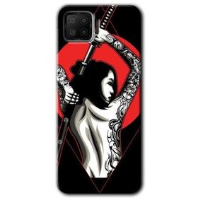 Oppo A73 Samurai Girl Baskılı Uyumlu Silikon Kılıf