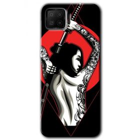 Oppo A73 Samurai Girl Baskılı Uyumlu Silikon Kılıf