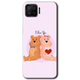 Oppo A73 Sevgili Ayıcık Baskılı Uyumlu Silikon Kılıf