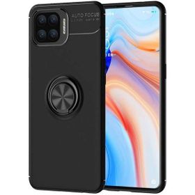Oppo A73 Siyah Kılıf Silikon Karbon Serisi Mat Fiber Negro Kapak