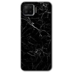 Oppo A73 Siyah Mermer Baskılı Uyumlu Silikon Kılıf