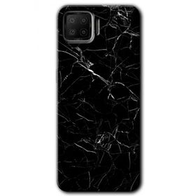 Oppo A73 Siyah Mermer Baskılı Uyumlu Silikon Kılıf