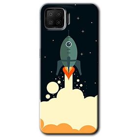 Oppo A73 Space Smoke Baskılı Uyumlu Silikon Kılıf