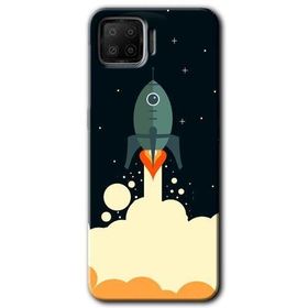 Oppo A73 Space Smoke Baskılı Uyumlu Silikon Kılıf