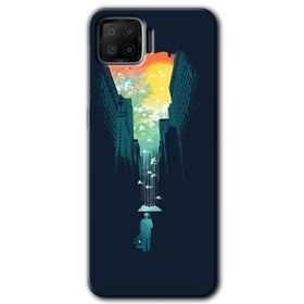 Oppo A73 Spots Lilac Baskılı Uyumlu Silikon Kılıf