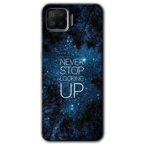 Oppo A73 Stars Wallpaper Baskılı Uyumlu Silikon Kılıf