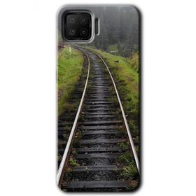 Oppo A73 Tren Yolu Baskılı Uyumlu Silikon Kılıf
