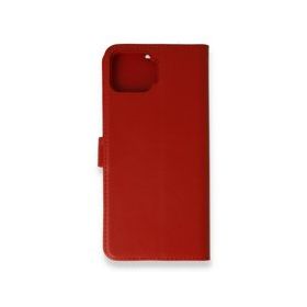 Oppo A73 Trend S Plus Kapaklı Kırmızı Kılıf
