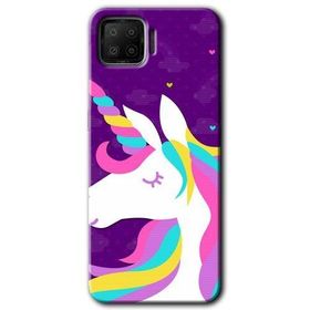 Oppo A73 Unicorn Sleep Baskılı Uyumlu Silikon Kılıf